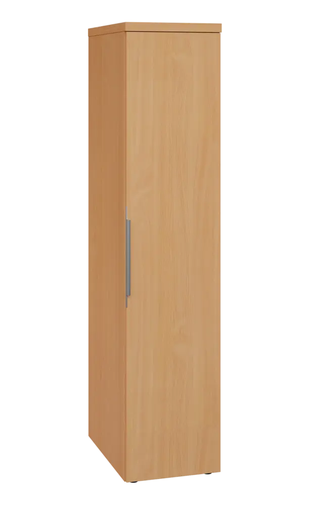 SIST 5 - 42 šatní skříň, 1-dveřová, tyč, pravá, 1820x400x600, buk royal